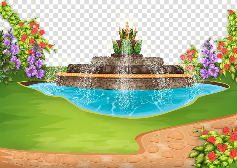 Garden , Color palace transparent background PNG clipart