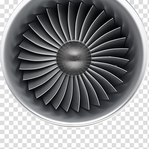 Airplane Aircraft engine Jet engine, turbine transparent background PNG clipart