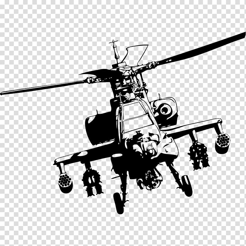 Boeing AH-64 Apache Helicopter AgustaWestland Apache , helicopter transparent background PNG clipart