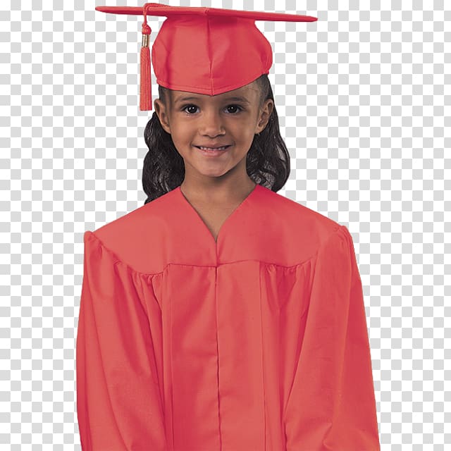 Robe Graduation ceremony Square academic cap Gown Academic dress, kindergarten graduation box transparent background PNG clipart