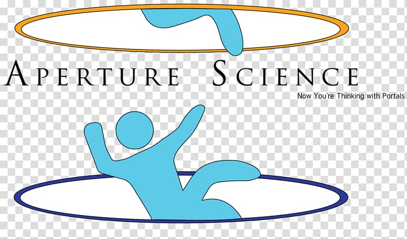 Aperture Laboratories Portal Logo Science, aperture transparent background PNG clipart