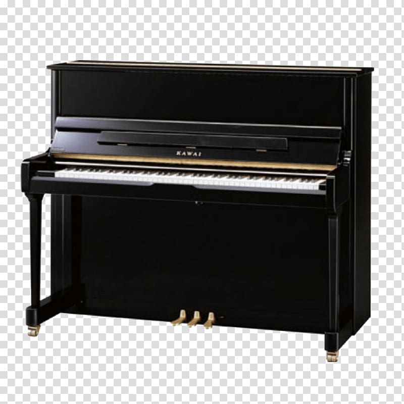 Kawai Musical Instruments upright piano Digital piano, piano transparent background PNG clipart