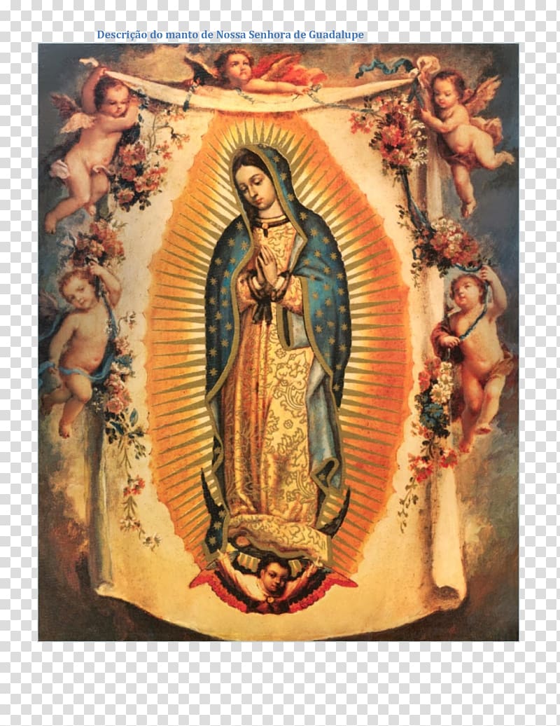 Basilica of Our Lady of Guadalupe Tepeyac Marian apparition Memorare, Our Lady Of Guadalupe transparent background PNG clipart