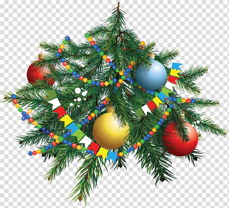 Christmas tree New Year tree Christmas ornament, creative christmas transparent background PNG clipart