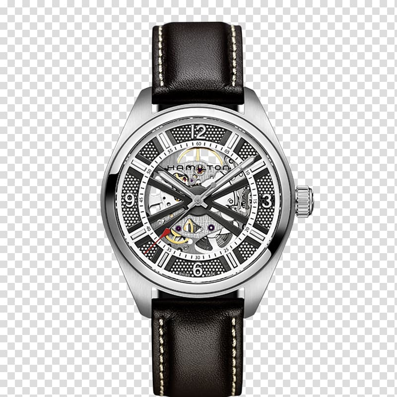 Hamilton Watch Company Skeleton watch Automatic watch The Swatch Group, mechanical transparent background PNG clipart