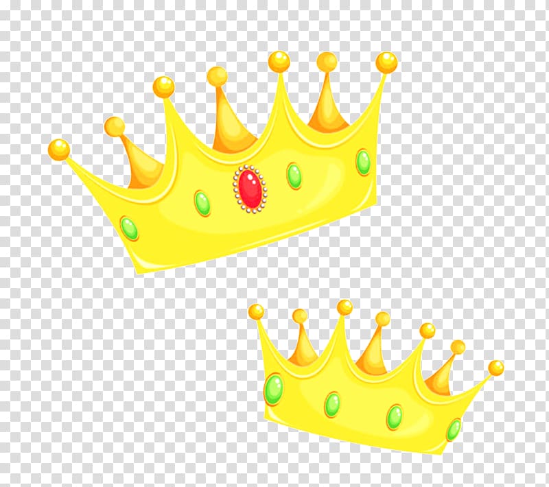 cartoon female crown material transparent background PNG clipart