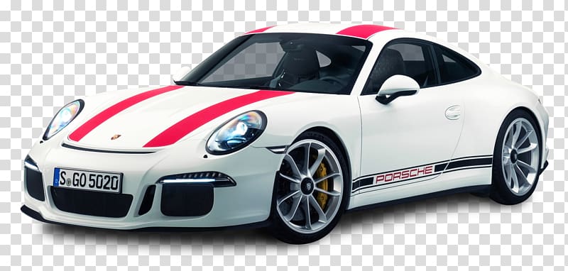 Porsche 911 GT3 2017 Porsche 911 Geneva Motor Show Car, White Porsche 911 R Car transparent background PNG clipart
