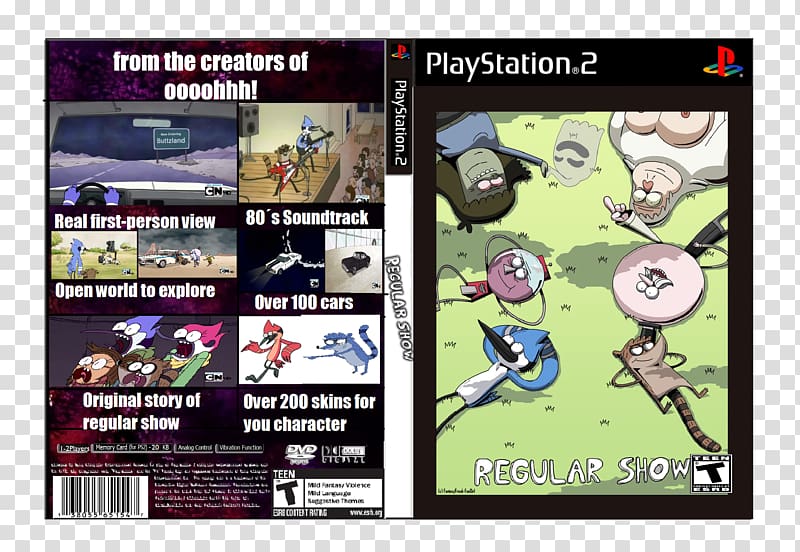 Free Download Playstation 2 Rigby Mordecai Cartoon Network Game