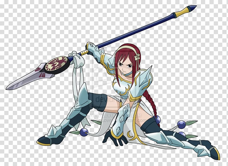 Erza Scarlet Natsu Dragneel Fairy Tail Anime Elfman Strauss, fairy tail transparent background PNG clipart