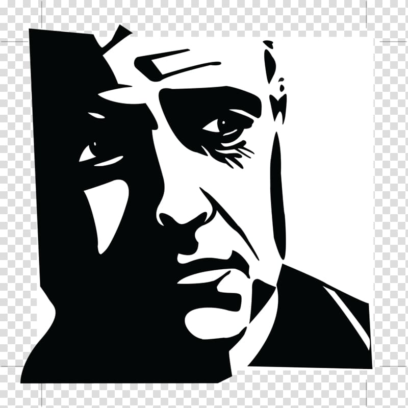 The Godfather Art Illustrator, The Godfather transparent background PNG clipart