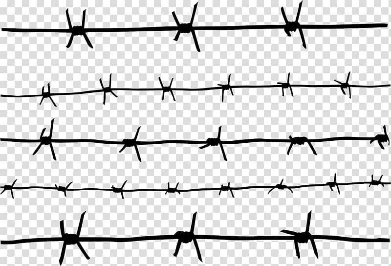 Barbed wire Fence Open, Fence transparent background PNG clipart