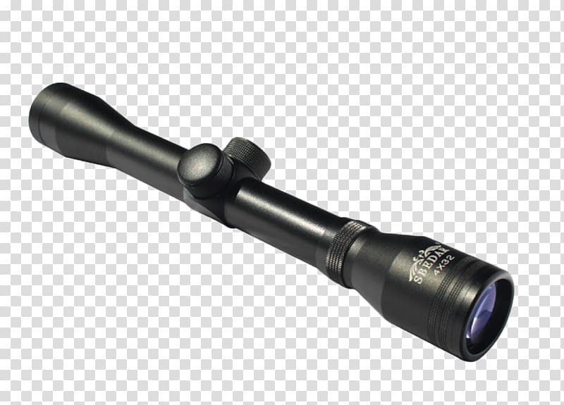 Telescopic sight Rifle Optics Sniper Telescope, Sniper rifle sight transparent background PNG clipart