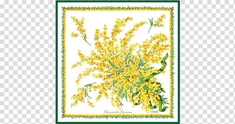 Flower Riviera DAPHNÉ Sanremo San Remo in Bloom Foulard, festa della donna transparent background PNG clipart