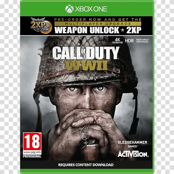 Call of Duty: WWII Call of Duty: Infinite Warfare Call of Duty: Black Ops II Call of Duty: Modern Warfare Remastered Call of Duty: Advanced Warfare, xbox transparent background PNG clipart