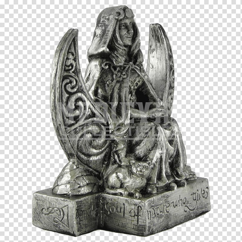 Statue Figurine, moon goddess transparent background PNG clipart