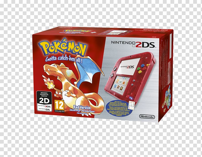 Pokémon Red and Blue Pokémon Yellow Pokémon Omega Ruby and Alpha Sapphire Nintendo 2DS, nintendo transparent background PNG clipart