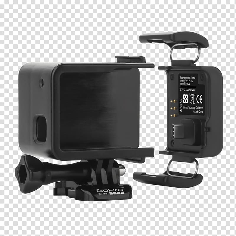 GoPro HERO5 Black Video Cameras Battery charger, GoPro transparent background PNG clipart
