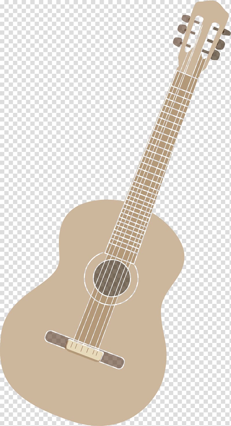 Acoustic guitar Ukulele Tiple Cuatro Electric guitar, Folk guitar transparent background PNG clipart