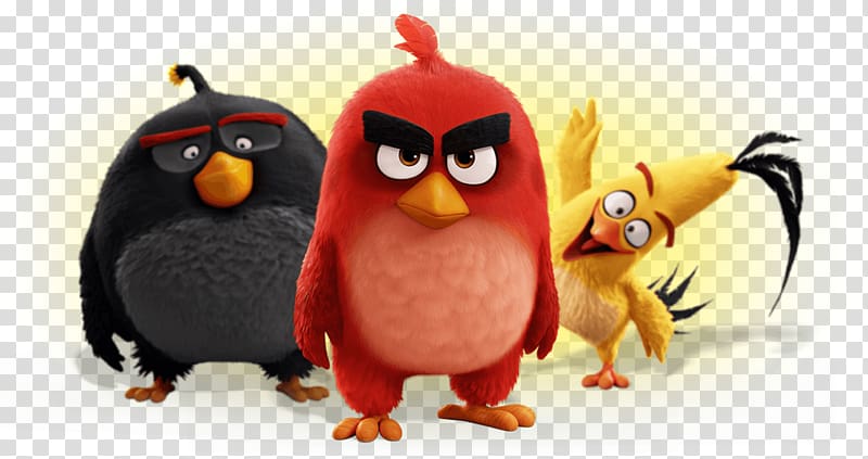 Angry Bird illustration, Angry Birds Movie Group transparent background PNG clipart