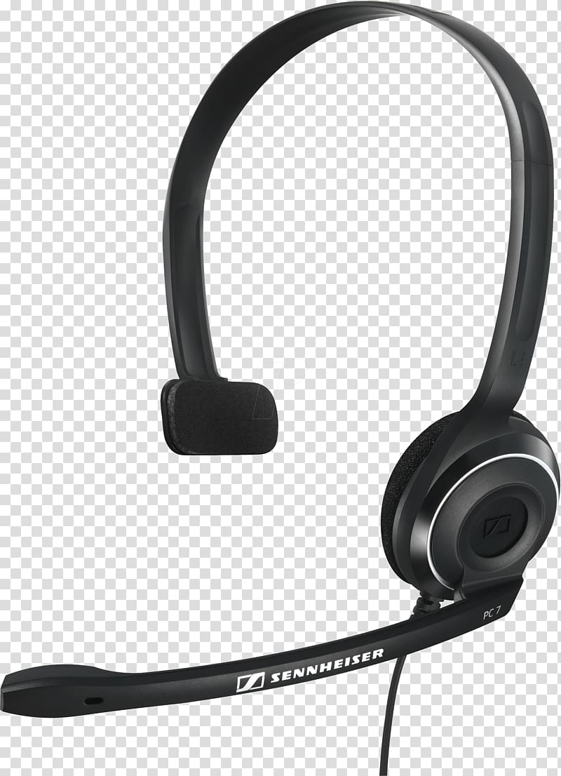 Noise-canceling microphone USB Sennheiser Headphones, headphones transparent background PNG clipart