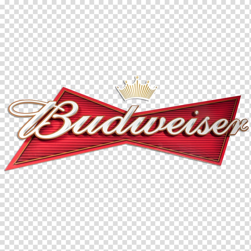 red and white Budweiser logo, Budweiser Beer Brewing Grains & Malts Anheuser-Busch Logo, paw patrol transparent background PNG clipart