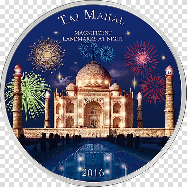Taj Mahal Landmark Yamuna Coin Monument, taj mahal transparent background PNG clipart