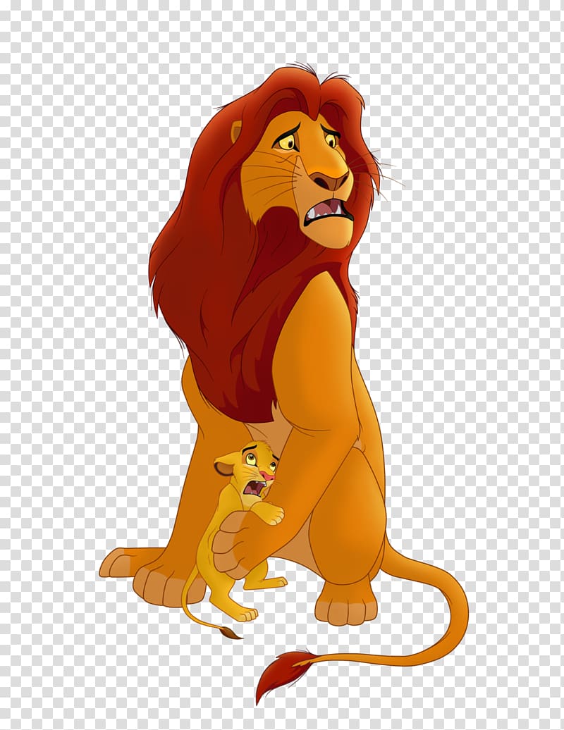 Lion Mufasa Simba Nala Scar, lion transparent background PNG clipart