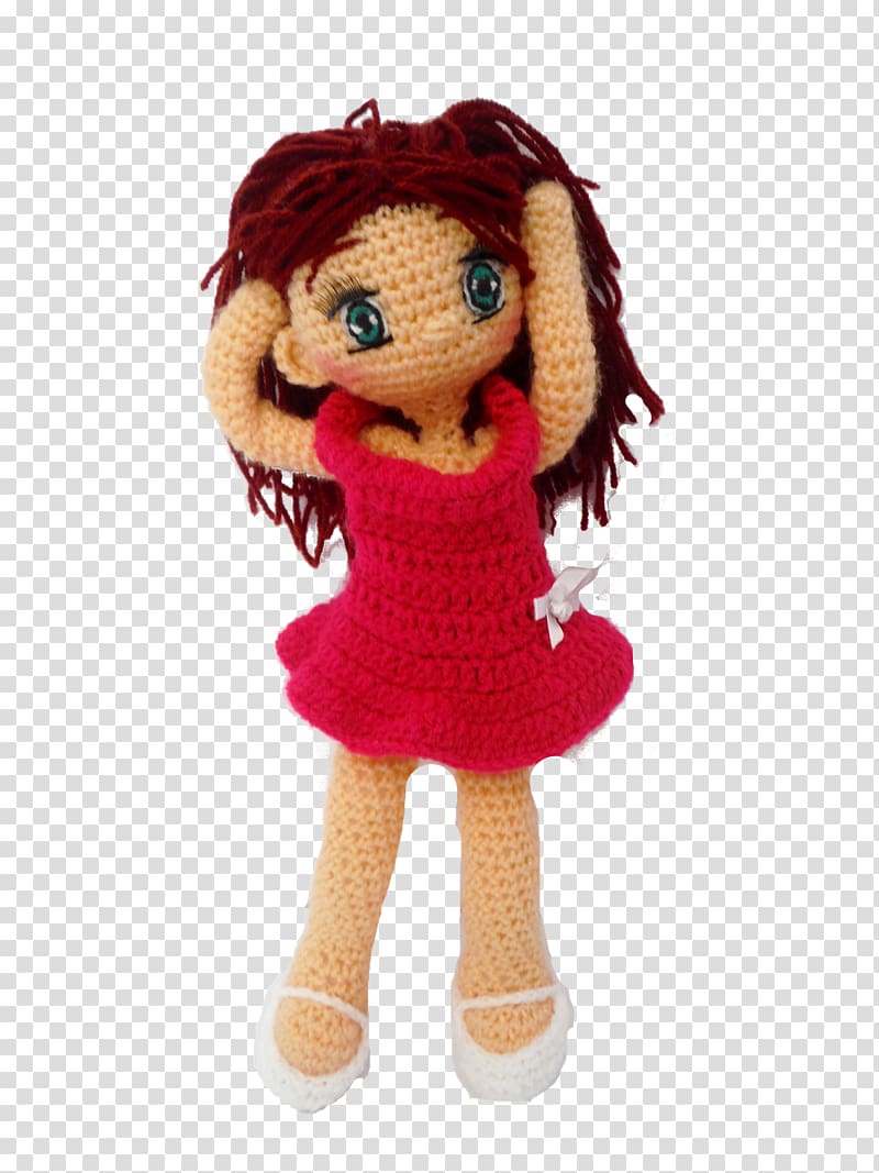Doll Amigurumi Crochet Dress Pattern, doll transparent background PNG clipart