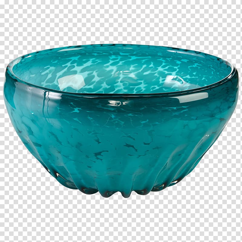 Bowl Turquoise, glass bowl transparent background PNG clipart