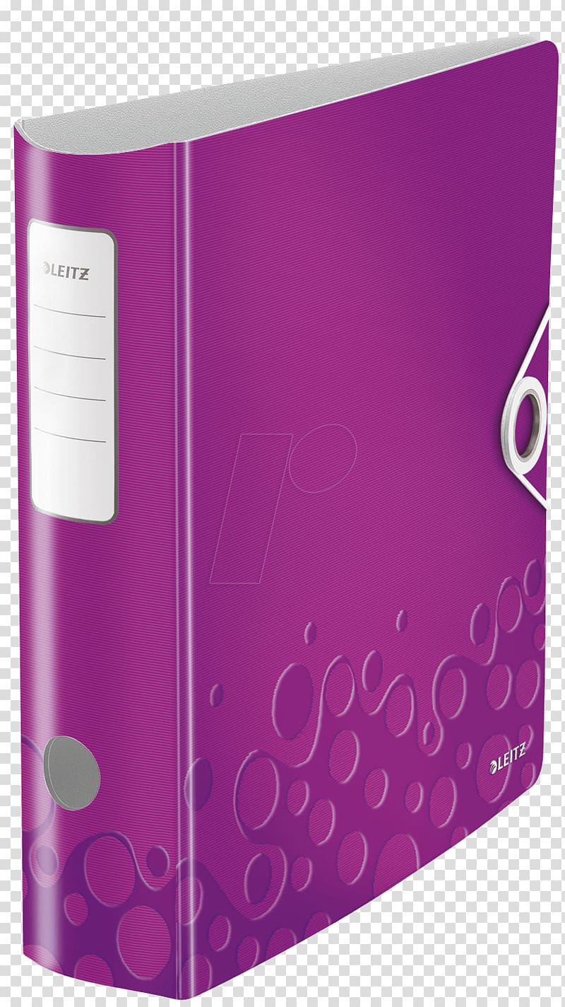 Ring binder Esselte Leitz GmbH & Co KG Binders Leitz Ordner Active WOW 9401-00-00 Leitz Folder Urban Chic A4 Spine width: 65 mm Ligh, transparent background PNG clipart