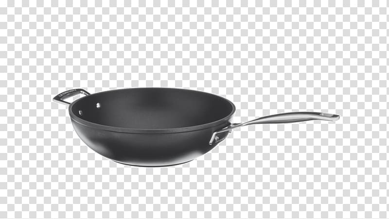 Frying pan Non-stick surface Wok Cookware, frying pan transparent background PNG clipart