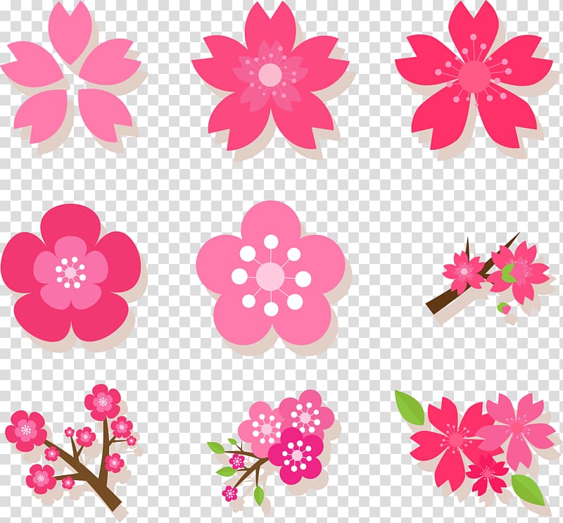 Flower Cherry blossom , hand painted cherry blossoms transparent background PNG clipart