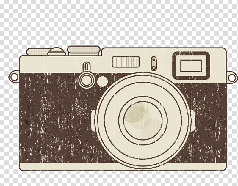 brown camera illustration, Camera , Vintage Camera transparent background PNG clipart