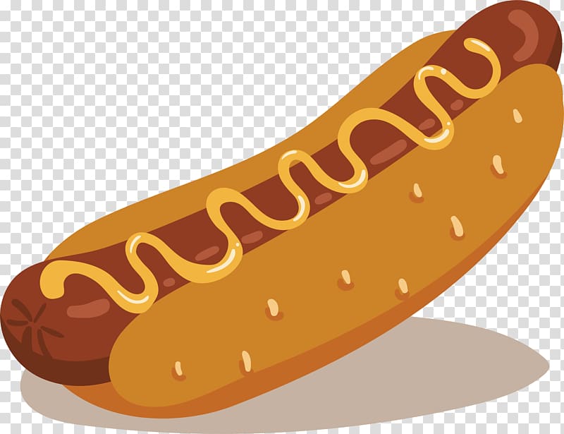 Hot dog Hamburger Sausage Fast food French fries, Delicious hot dogs transparent background PNG clipart