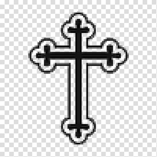 Christian cross Eastern Orthodox Church Orthodoxy, christian cross transparent background PNG clipart