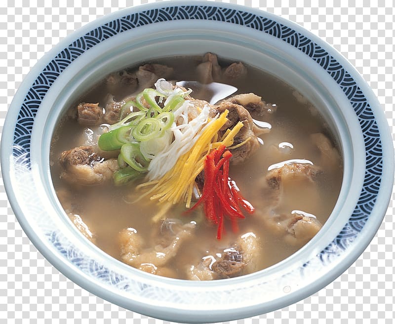 Okinawa soba Lomi Misua Batchoy Soup, Soup can transparent background PNG clipart