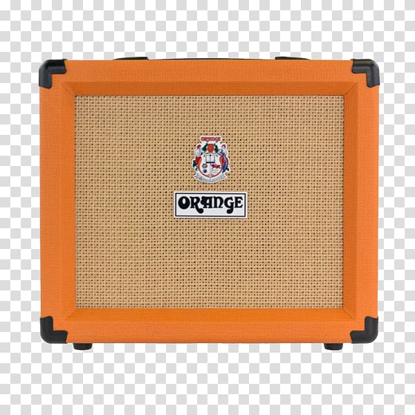 Guitar amplifier Orange Crush 20 Orange Music Electronic Company, guitar amp transparent background PNG clipart