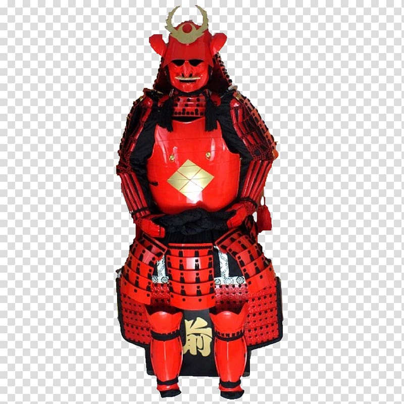 Japanese armour Samurai Plate armour Sanada clan, Samurai armor transparent background PNG clipart
