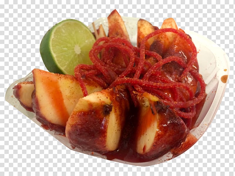 Mexican cuisine Chamoy Taquito Fruit Apple, apple transparent background PNG clipart