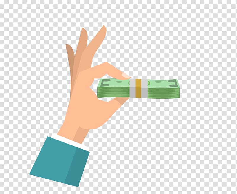 Money Finance Banknote, hand holding banknotes transparent background PNG clipart