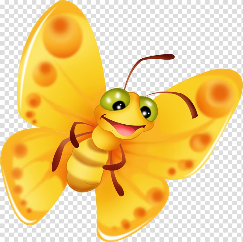 Butterfly Papillon dog Cartoon , Cartoon Butterfly Fairy transparent background PNG clipart