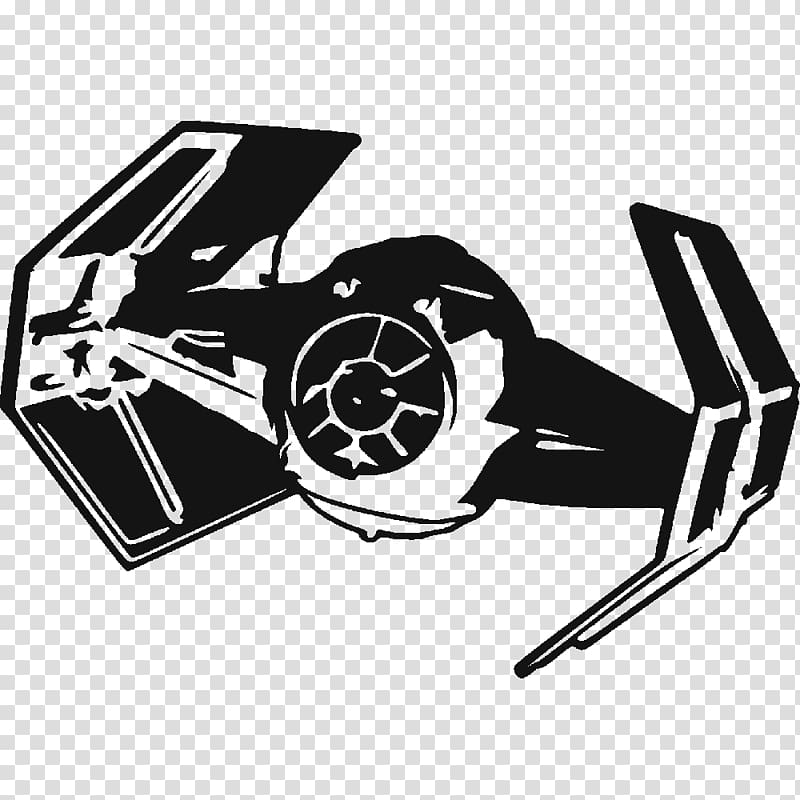 Star Wars: TIE Fighter Anakin Skywalker Star Wars: X-Wing Miniatures Game Decal, personalized car stickers transparent background PNG clipart