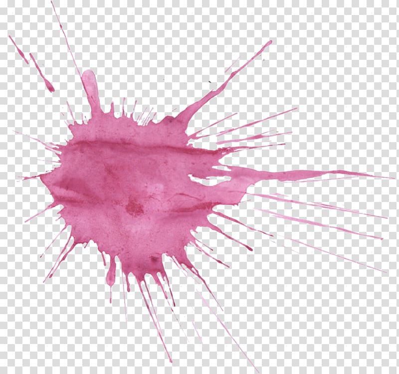 Watercolor painting Purple Graphic design, watercolor splash transparent background PNG clipart