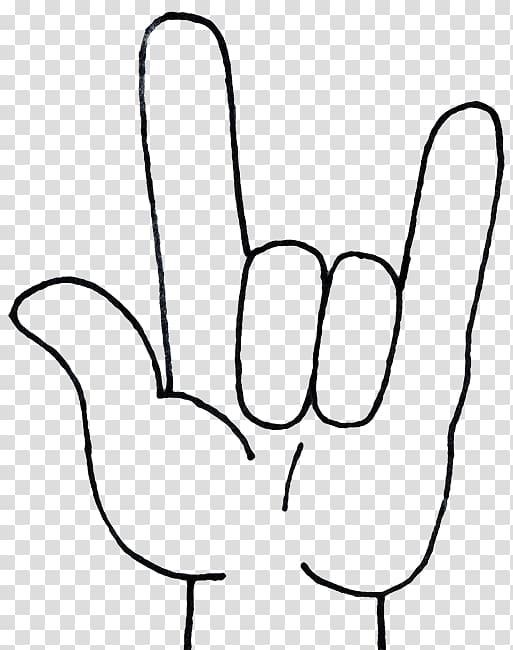 Sign of the horns Rock music Hand , Hand Gestures transparent background PNG clipart