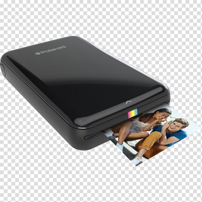 Polaroid Corporation Polaroid Zip Instant camera Printer Zink, printer transparent background PNG clipart