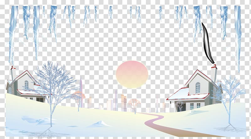 Snow Euclidean , Aoxue village snow material transparent background PNG clipart