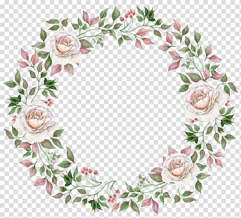 beautiful wreaths transparent background PNG clipart