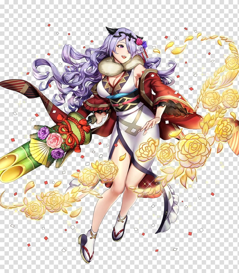 Fire Emblem Heroes Fire Emblem Fates Camilla Holiday New Year, camilla transparent background PNG clipart