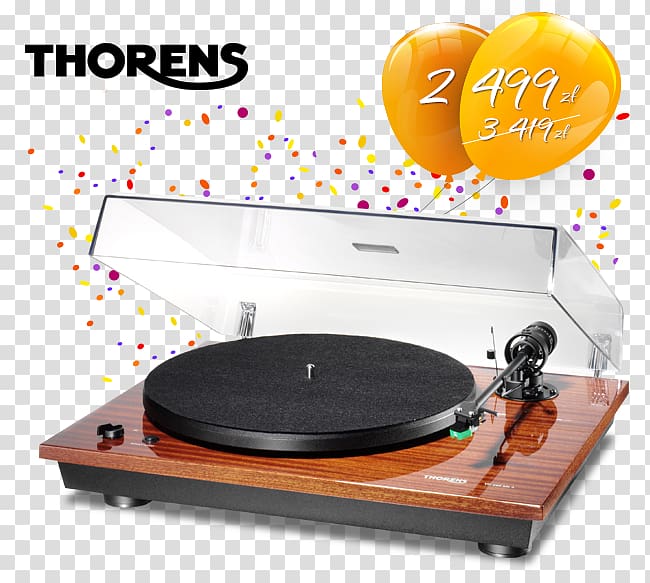 Thorens TD 295 MK IV Phonograph Thorens TD 170-1 High-end audio, Turntable transparent background PNG clipart