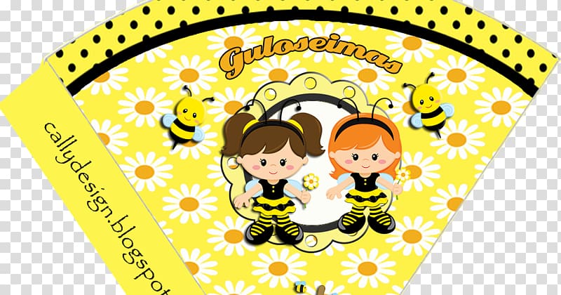 Bee Label Party Birthday Convite, bee transparent background PNG clipart